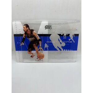 2002 UD Glass Magnifying Glass Allen Iverson